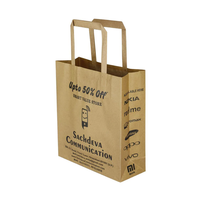 Handheld paper bag
